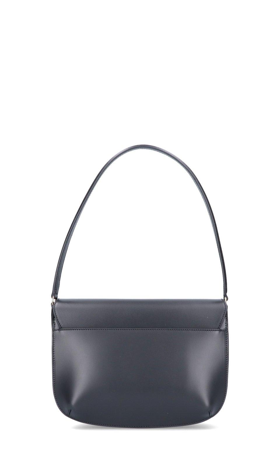 Apc Sarah Shoulder Bag In Black
