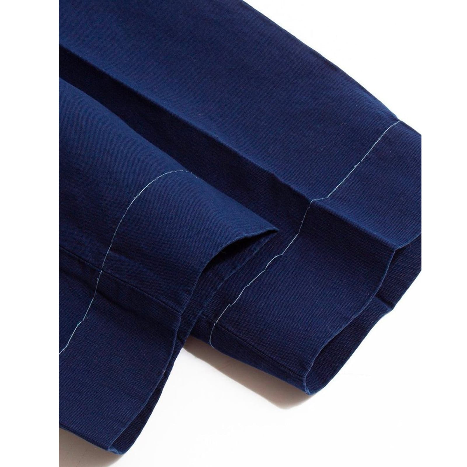 Shop Maison Margiela Cotton Denim Trousers In Blue
