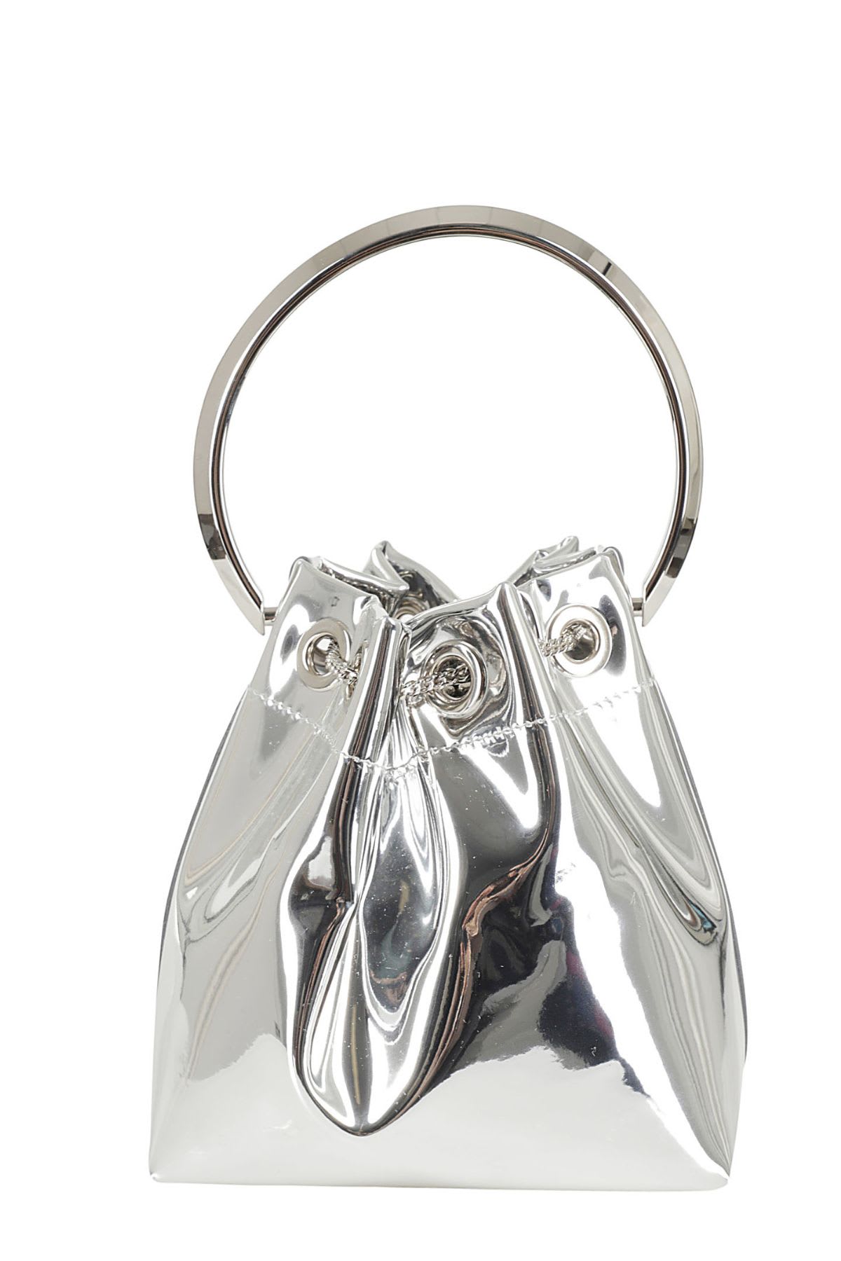 Shop Jimmy Choo Bon Bon In Silver