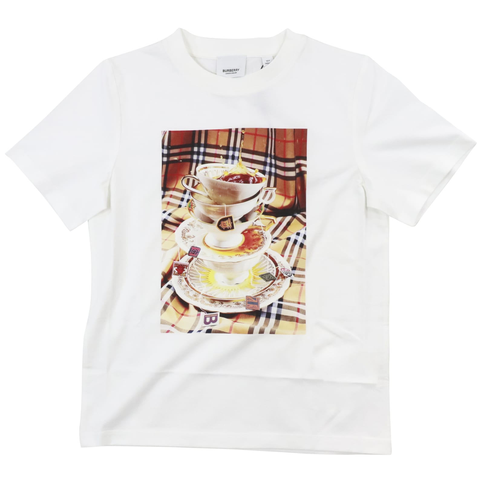 Burberry Tea Splash T-shirt