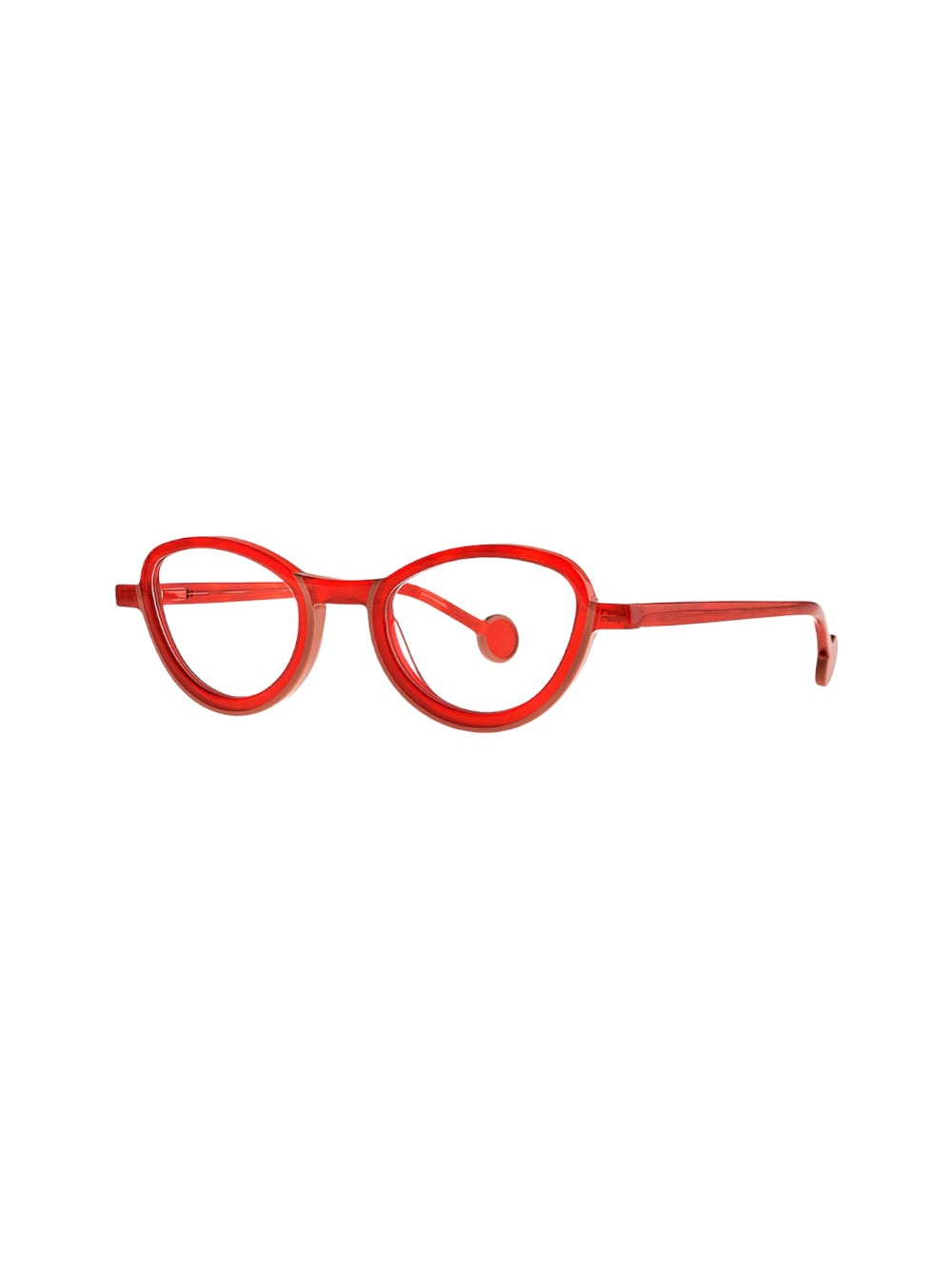 Theo Swing - Trasparent Red Glasses