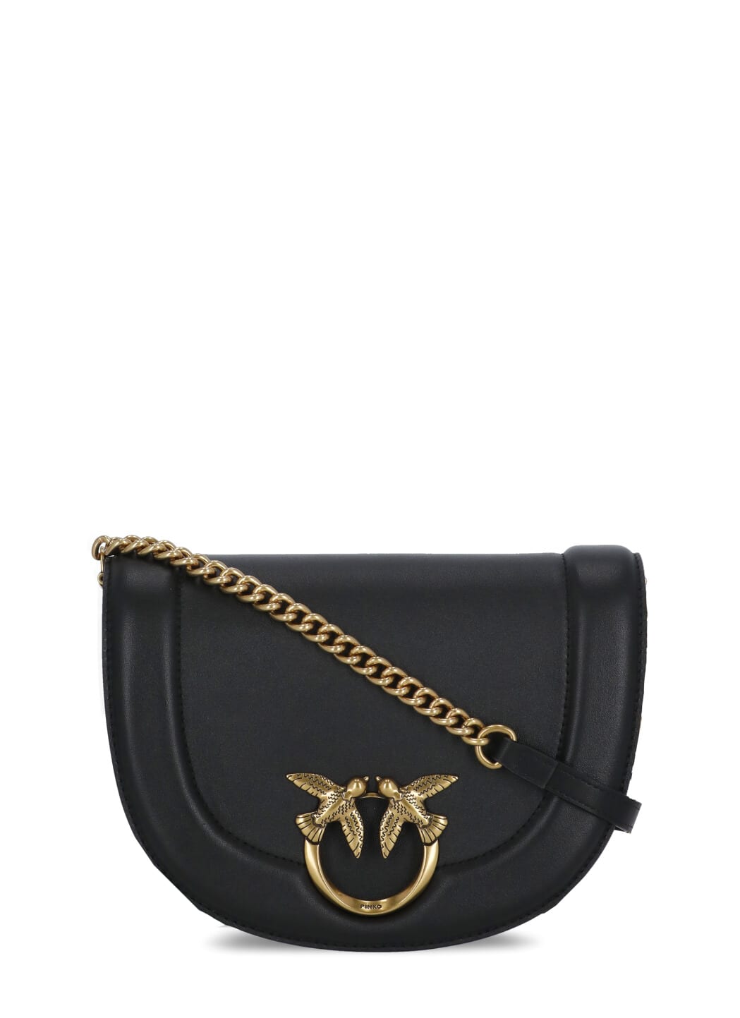 PINKO Small Click Round Love Crossbody Bag - Farfetch