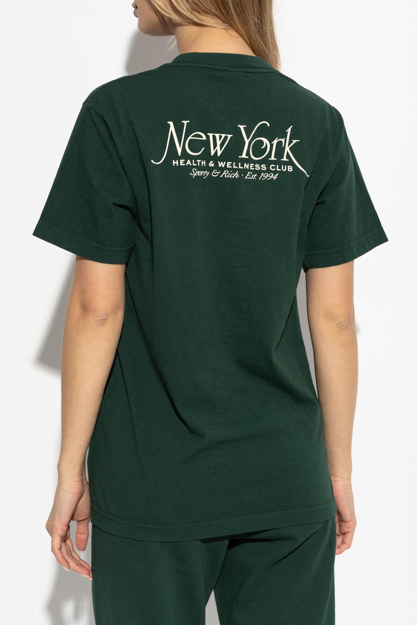 Sporty & Rich T-shirt From The New York Collection In Non Definito