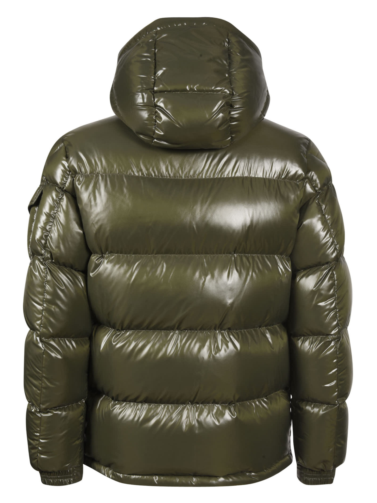 moncler hooded padded jacket