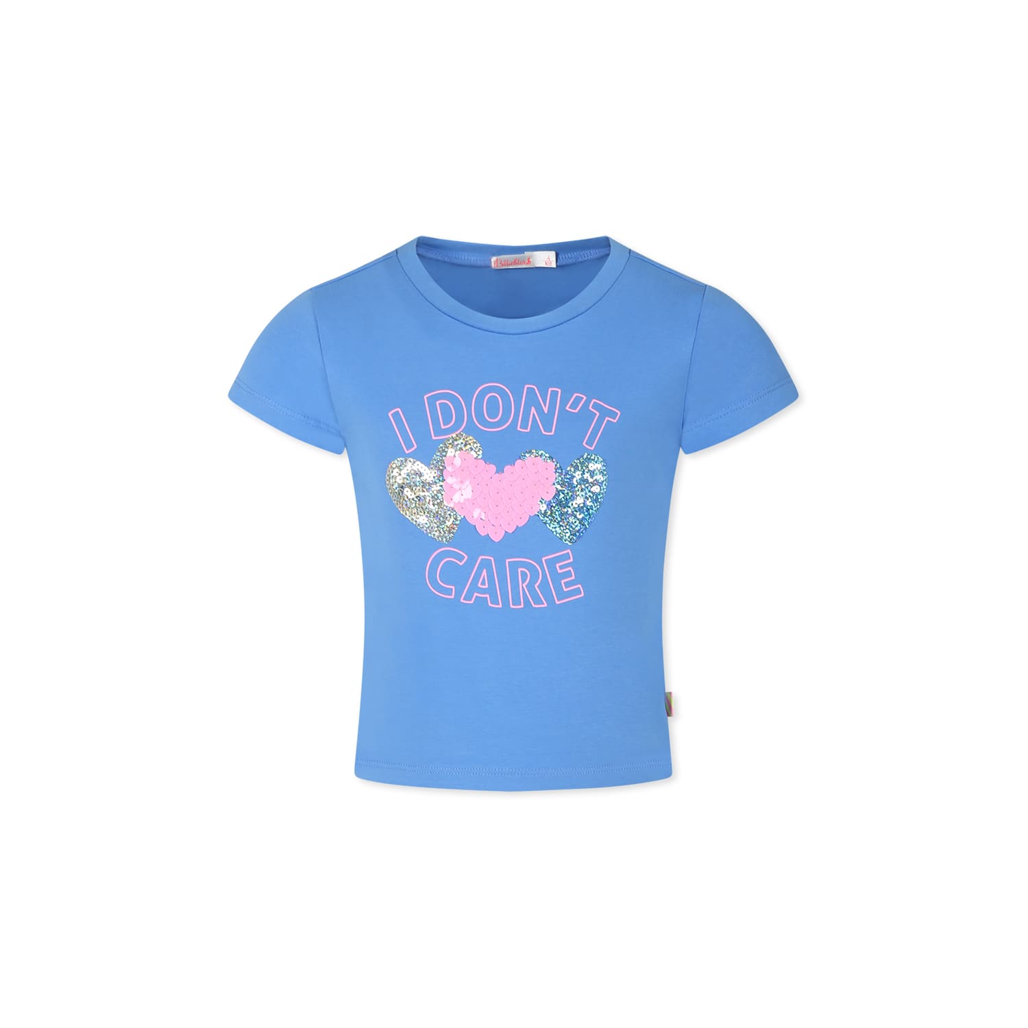Billieblush Sequin-embellished T-shirt In Blue