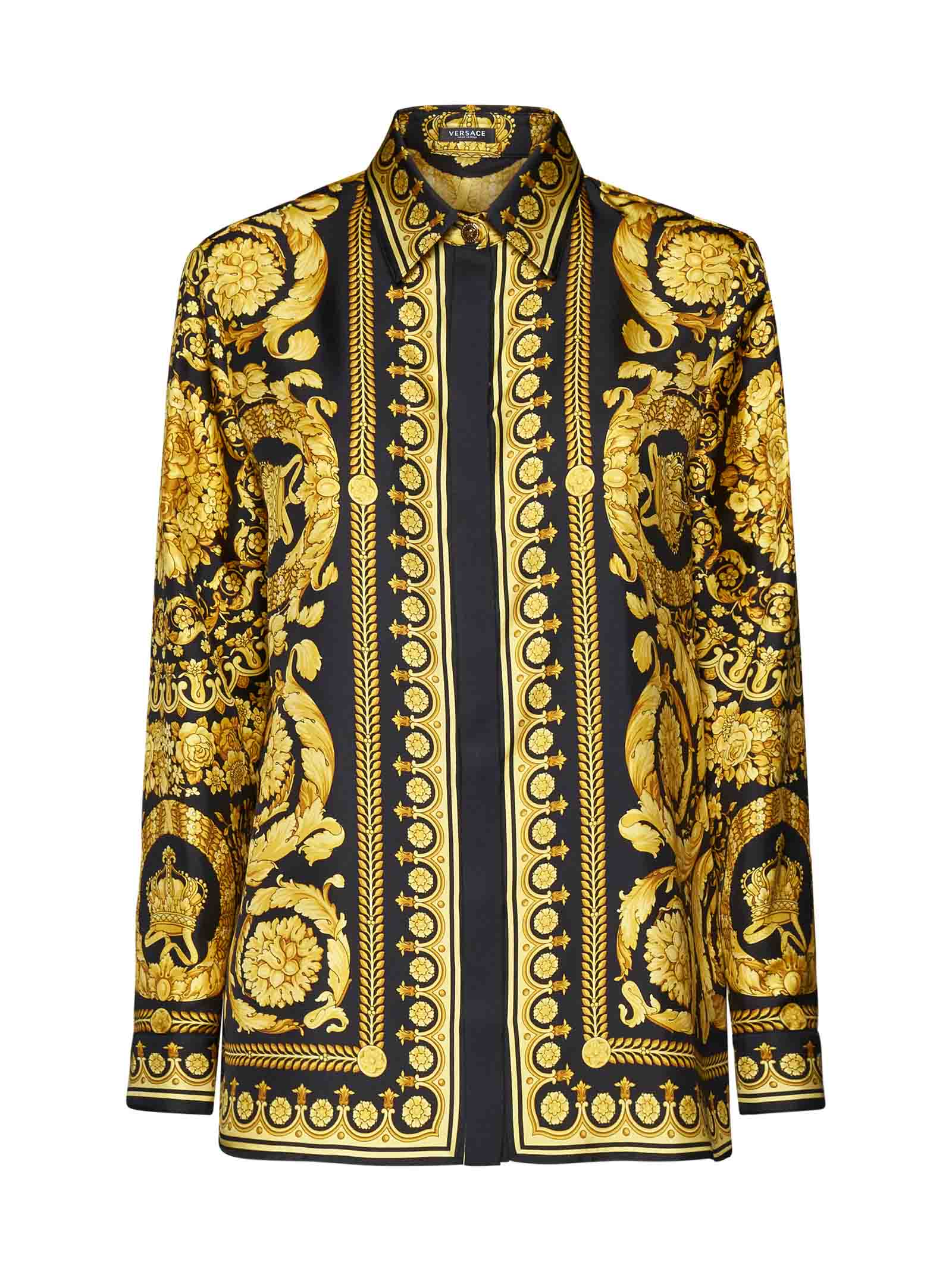 VERSACE BAROQUE SILK SHIRT