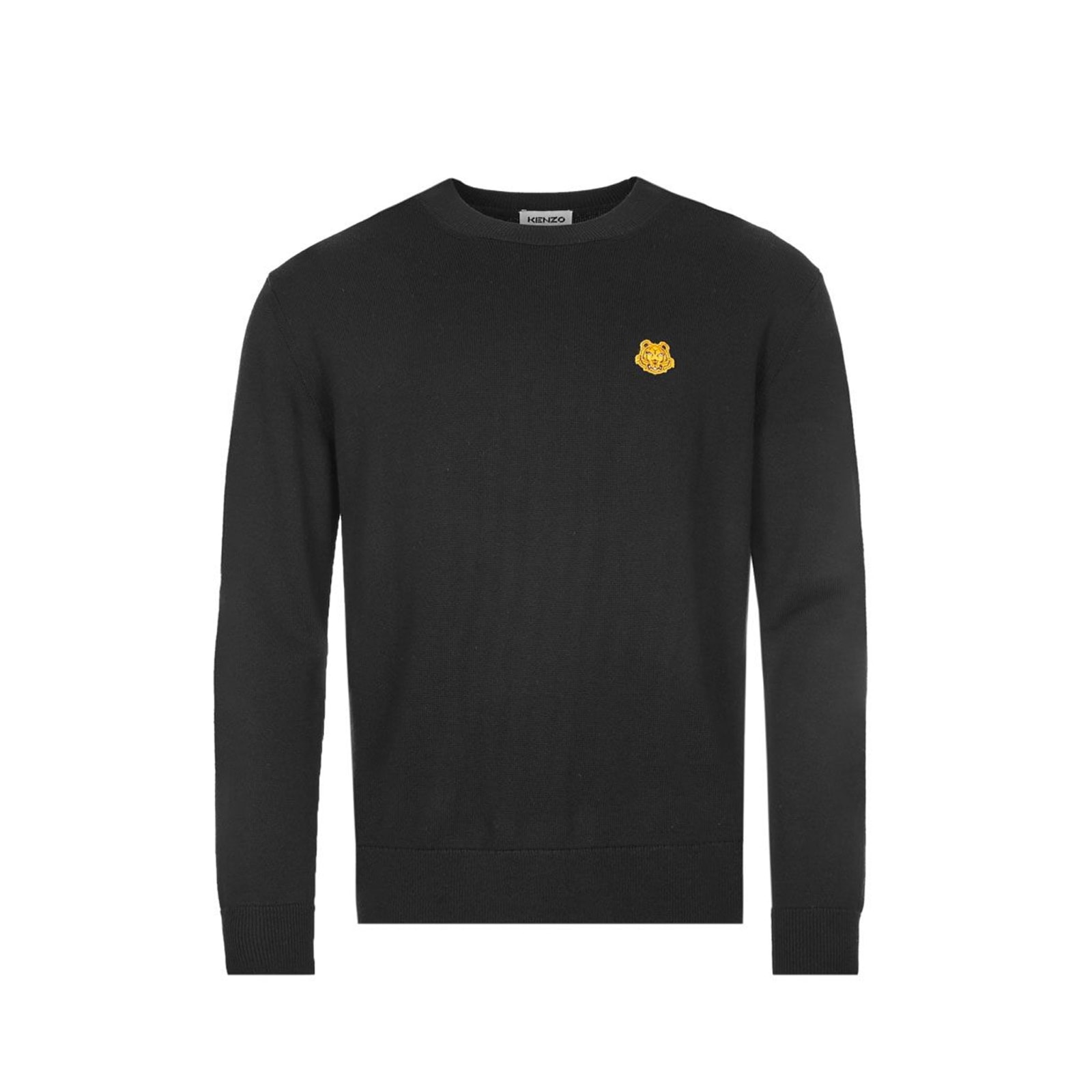 Shop Kenzo Wool Sweater In Black