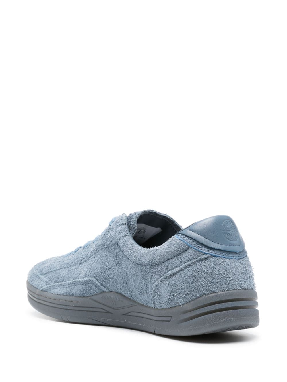 Shop Stone Island Rock Suede Sneakers