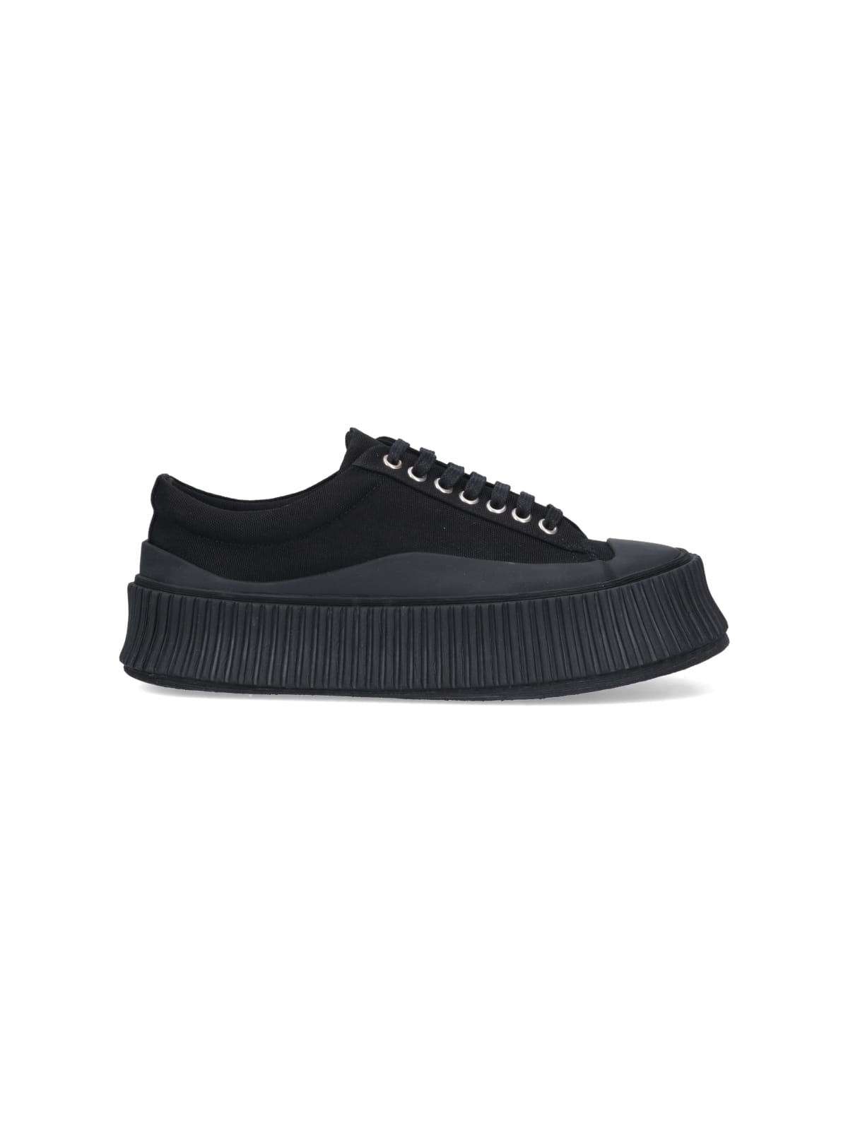 Luipaard breedtegraad Tijd Jil Sander Sneakers In Black | ModeSens