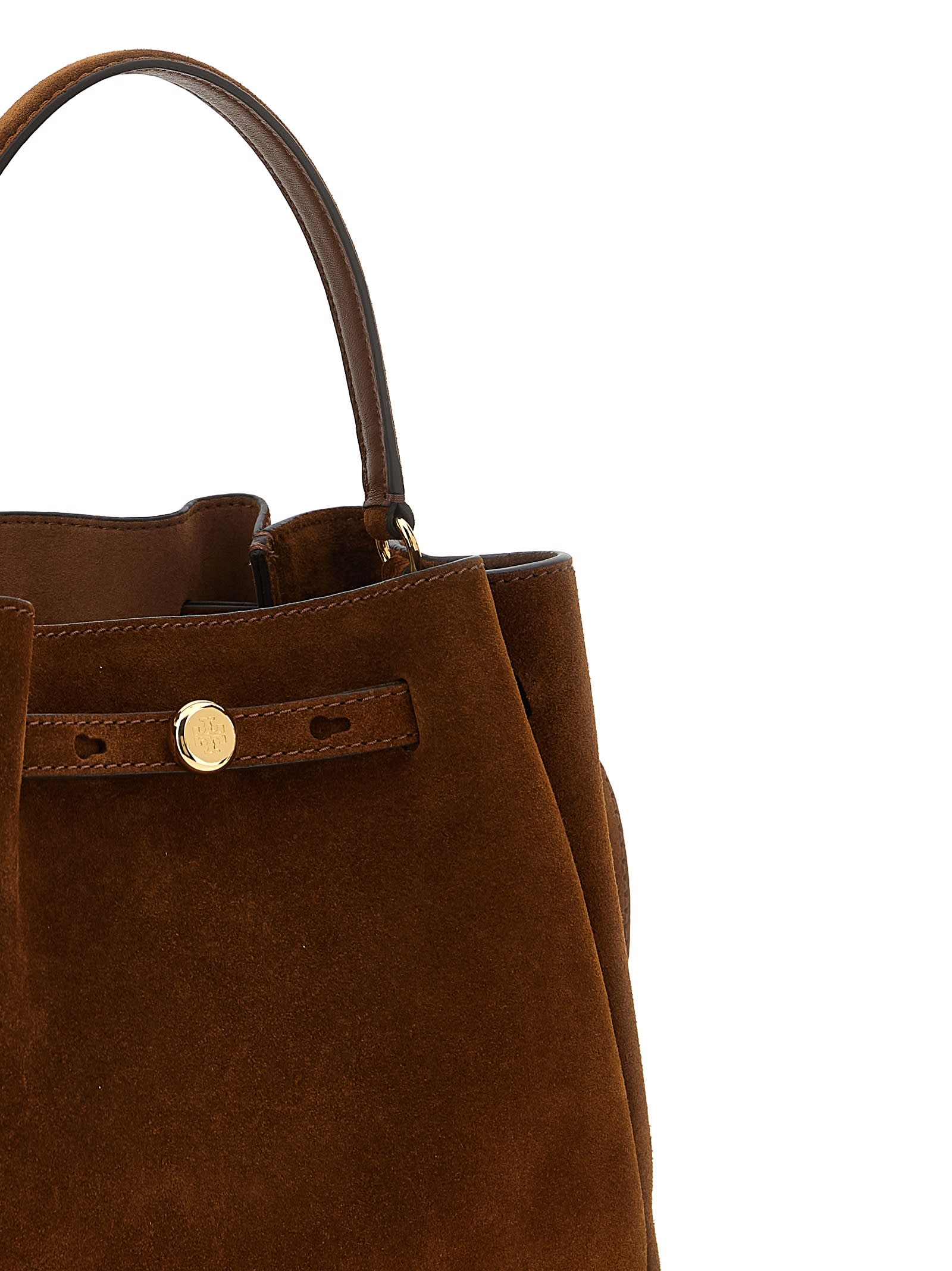 Tory Burch Romy Bucket Bag In Brown