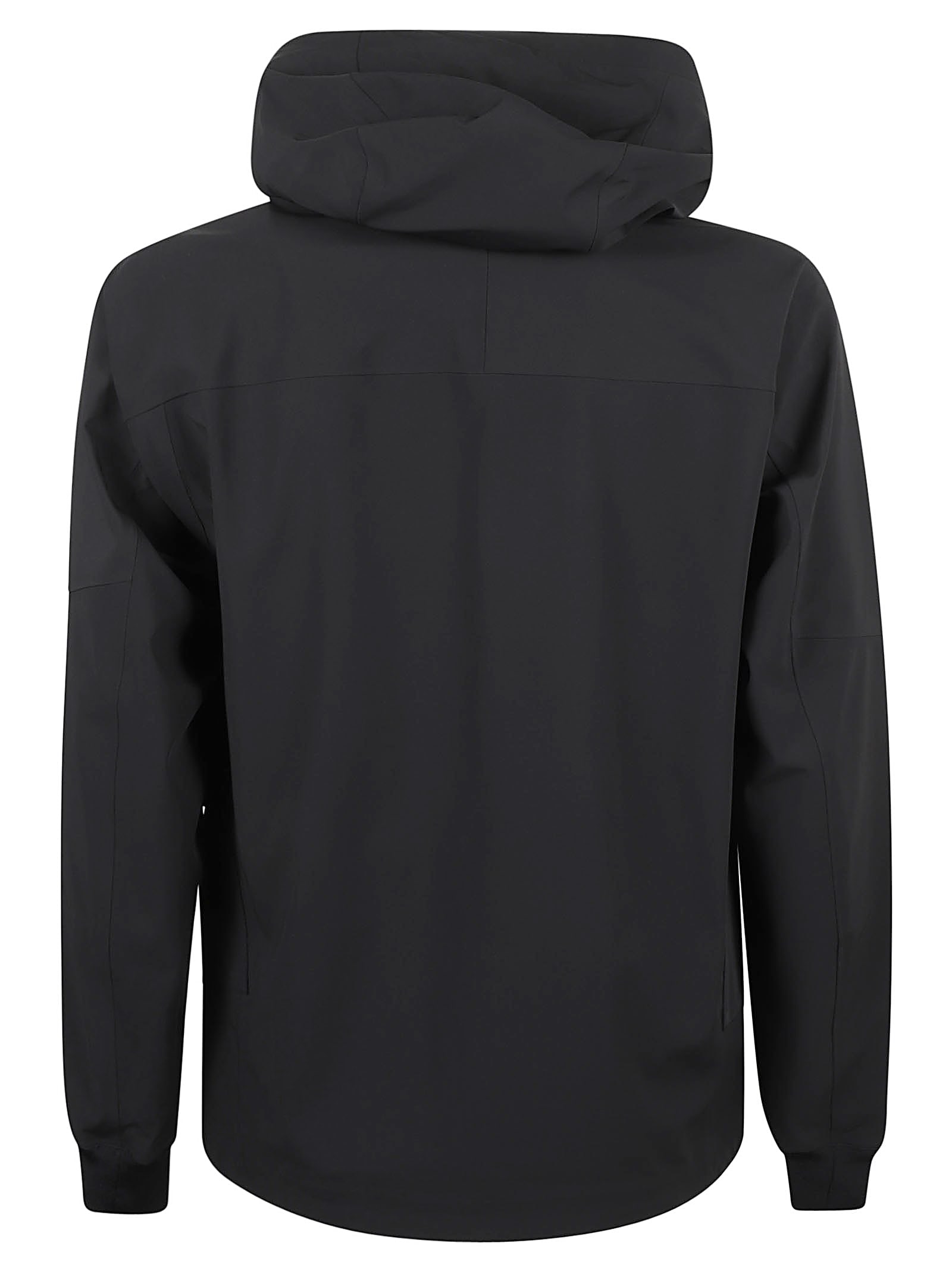 Shop C.p. Company Pocket Zip Windbreaker In Black