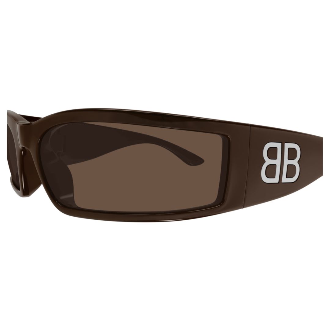 Balenciaga Bb0458s-004brown-brown-brown In Brown