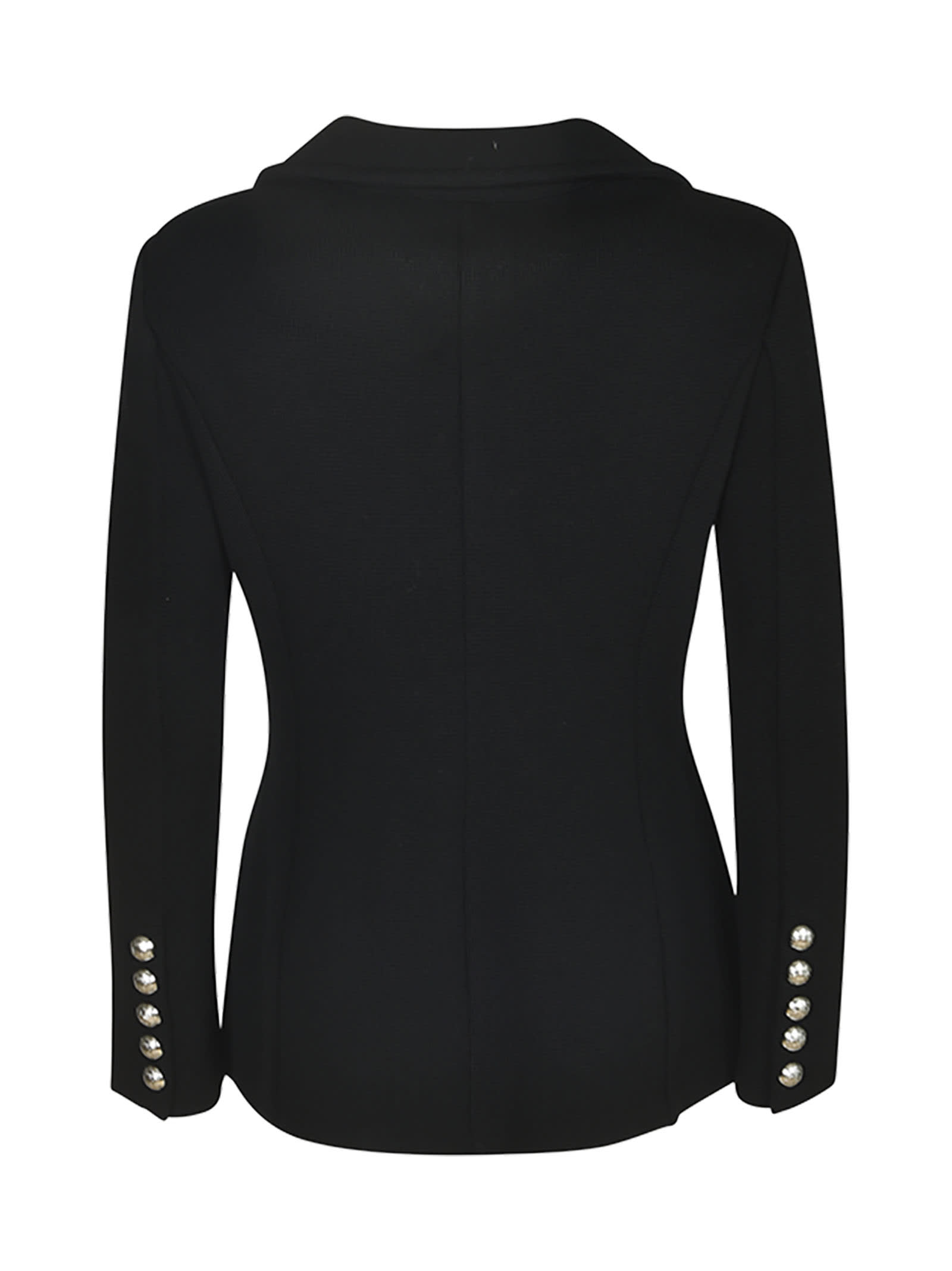 Charlott Embellished-buttons Jacket In Black