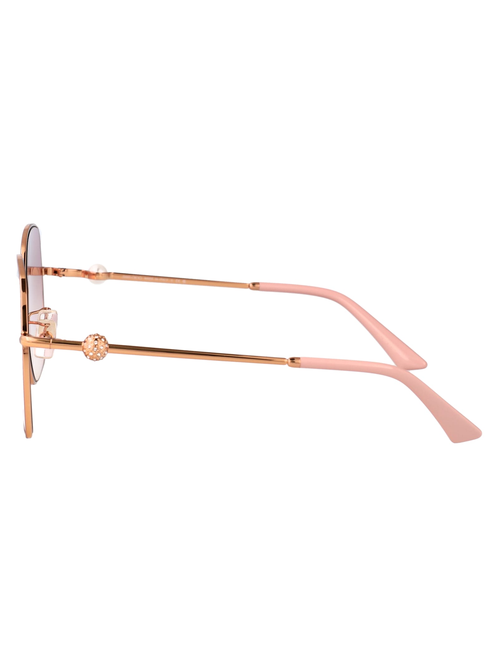 Jimmy Choo Squared Sunglasses 0 Jc4008 Hd 300868 In Neutral