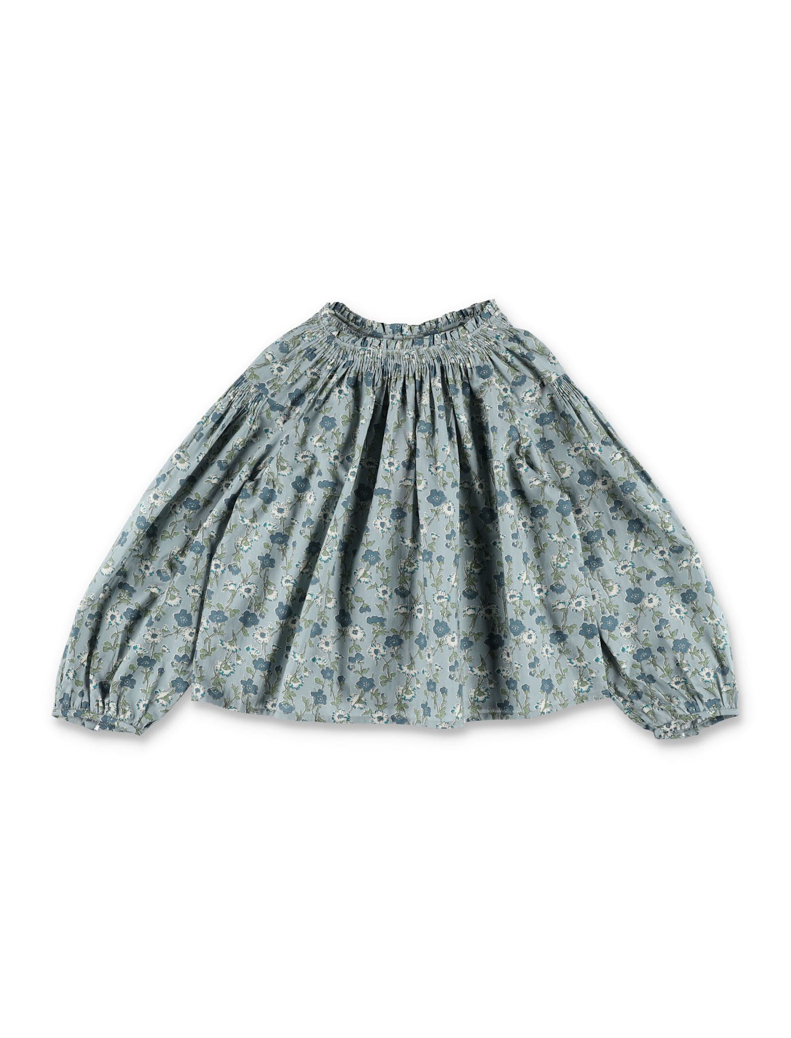 Bonpoint Blandine Floral Blouse In Liberty Cotton In Multi