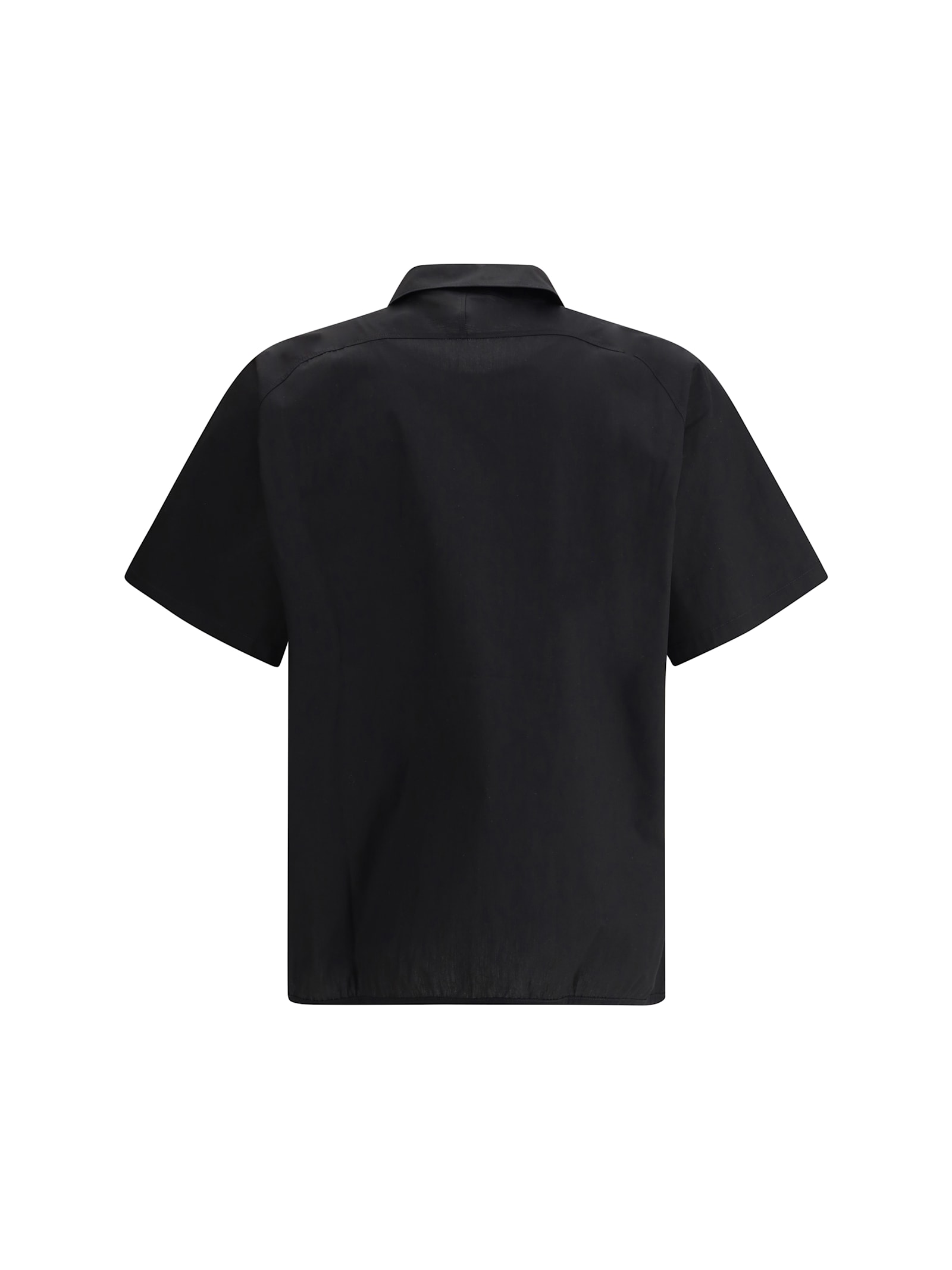 Gr10k Collared Shirt With Zipper And Pockets