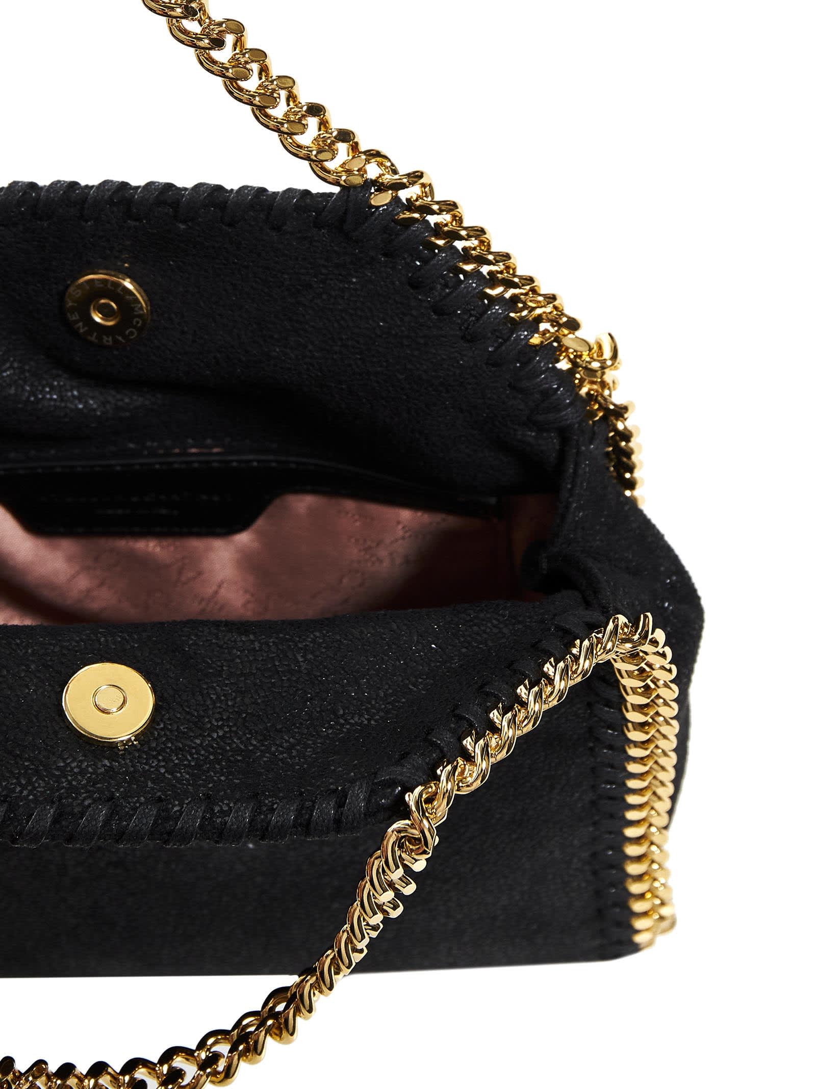 Shop Stella Mccartney Shoulder Bag In Black