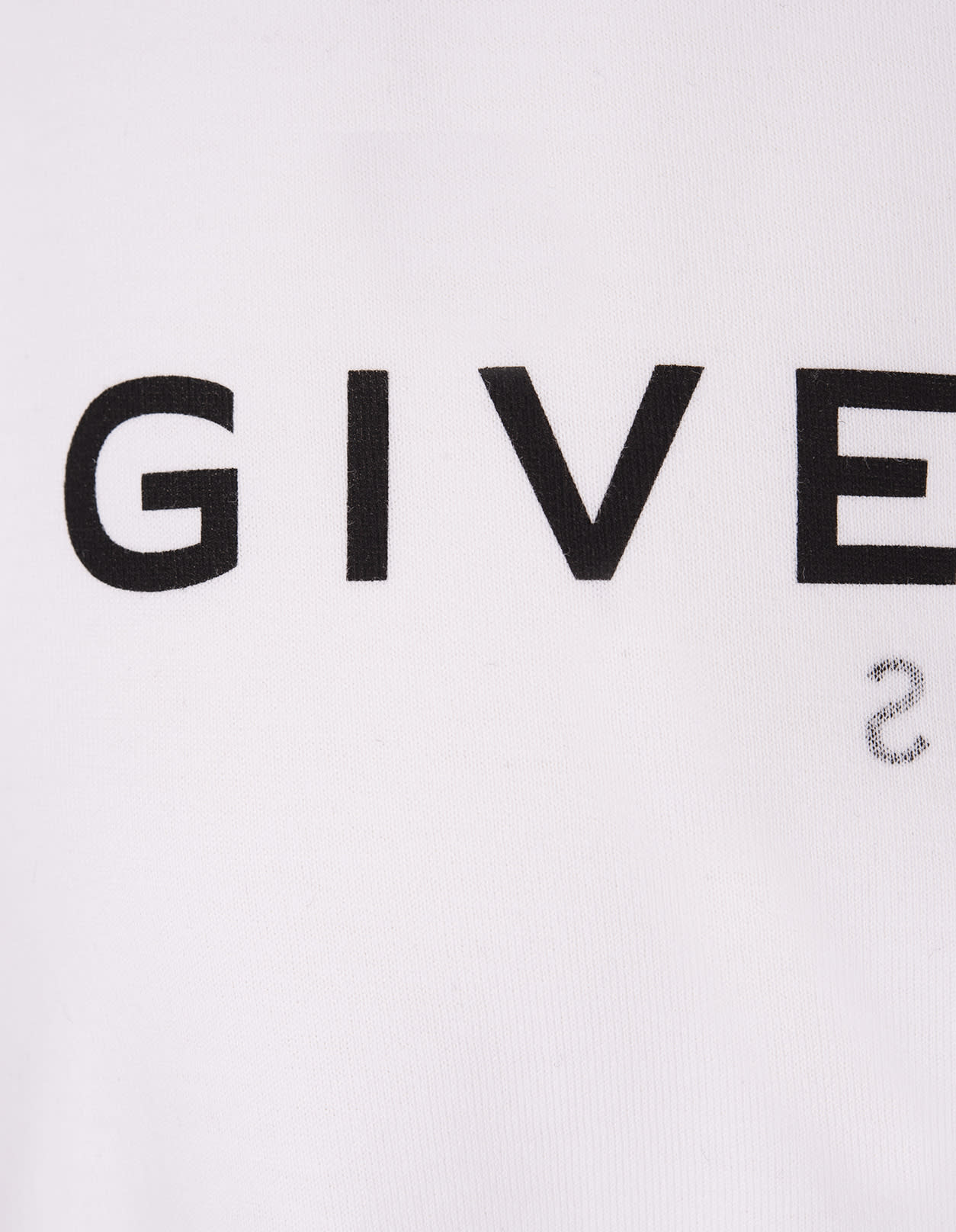 Shop Givenchy White  Reverse T-shirt