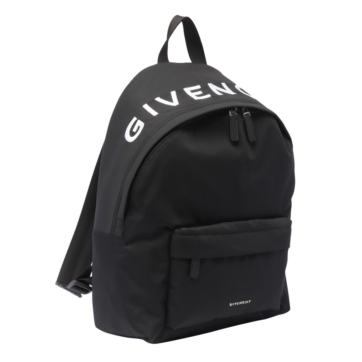 Shop Givenchy Essential U Nylon Backpack In Black