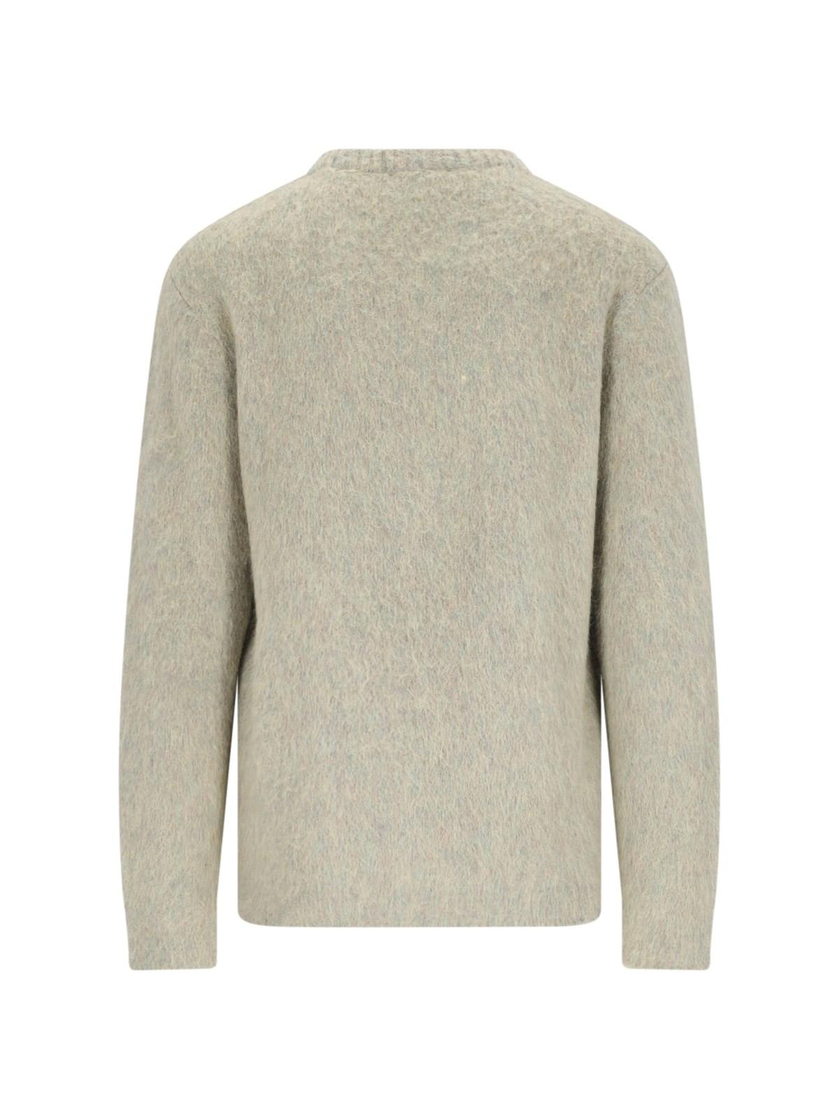 Shop Lemaire Brushed Sweater In Neutrals