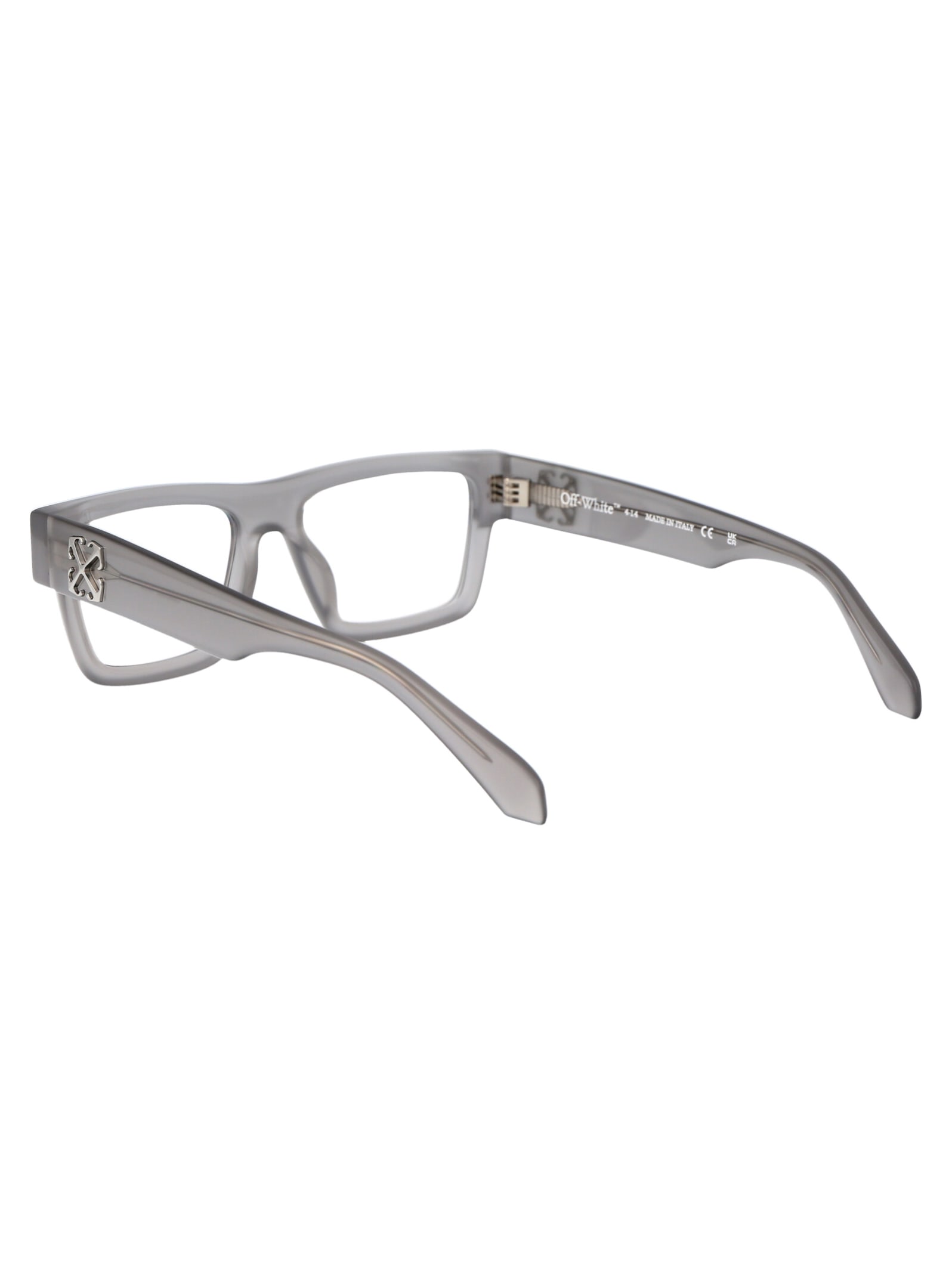 Shop Off-white Optical Style 61 Glasses In 0900 Grey