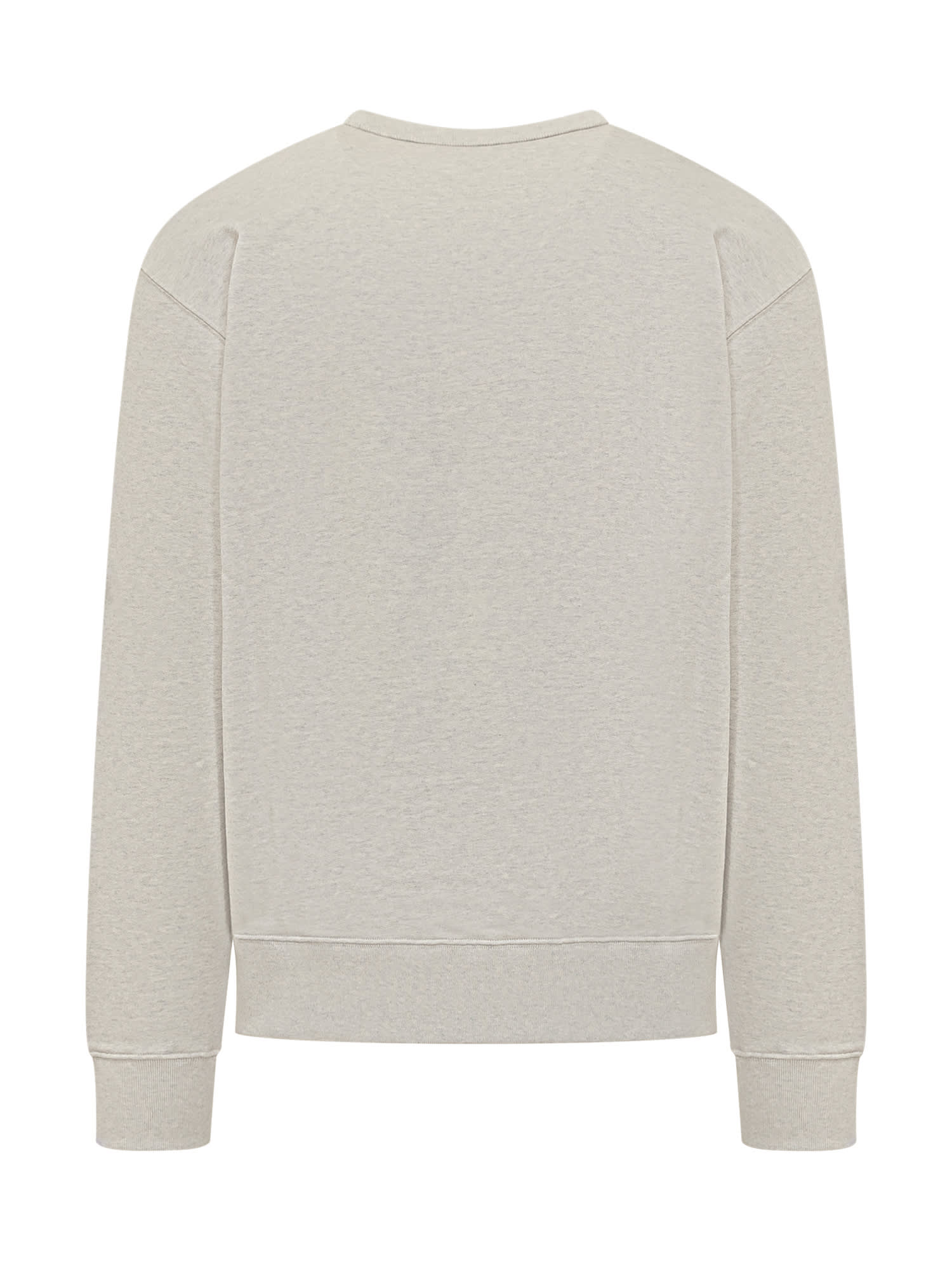 Shop Kenzo Tiger Sweatshirt In Light Grey