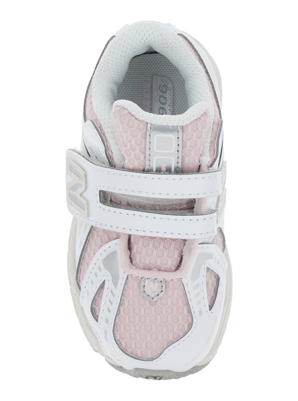 New Balance 1906r Pink Low Top Sneakers With Logo Detail In Mix Of Techno Fabrics Girl In Pink