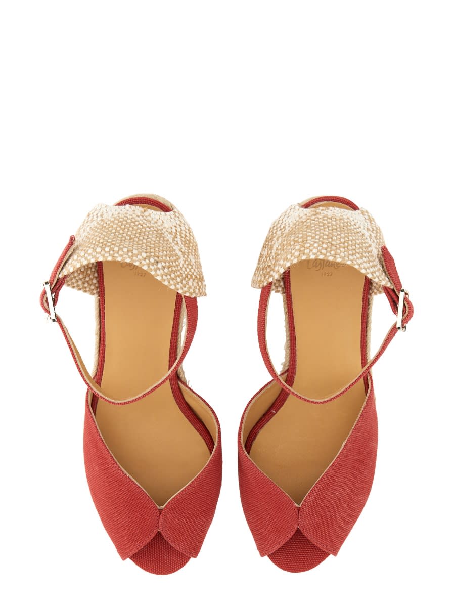 CASTAñER WHITE SANDAL.