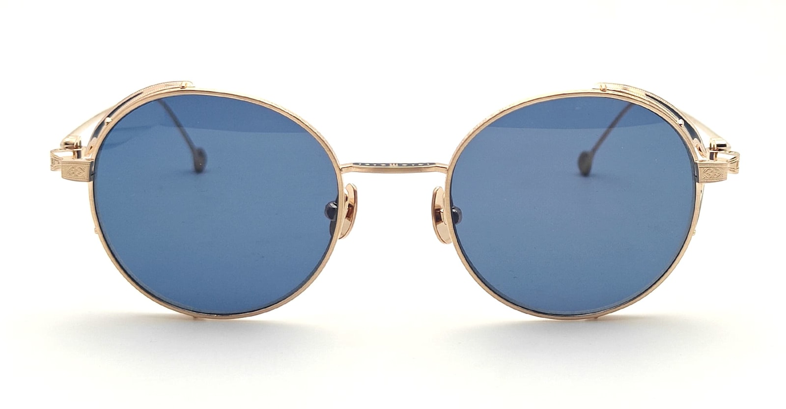 M3152 - Brushed Gold / Blue Grey Sunglasses