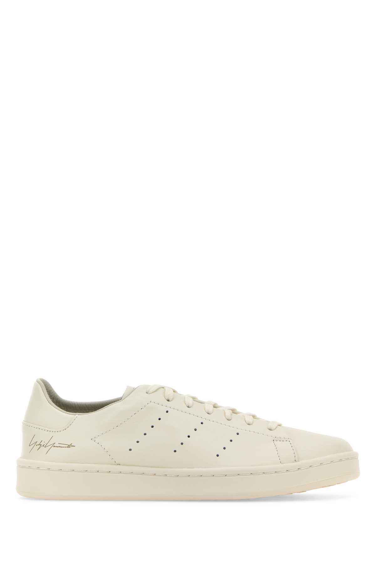 White Leather Y-3 Stan Smith Sneakers