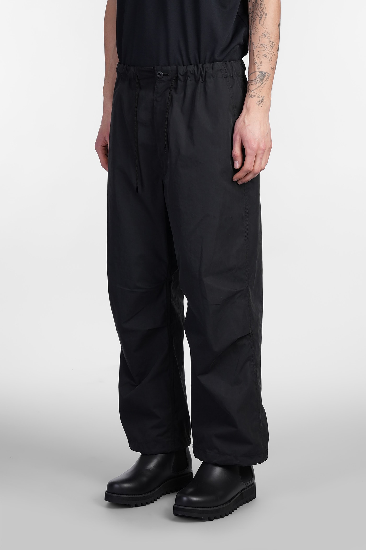 Comme Des Garçons Homme Deux Comme Des Garçons Homme Belted Jogging In Black