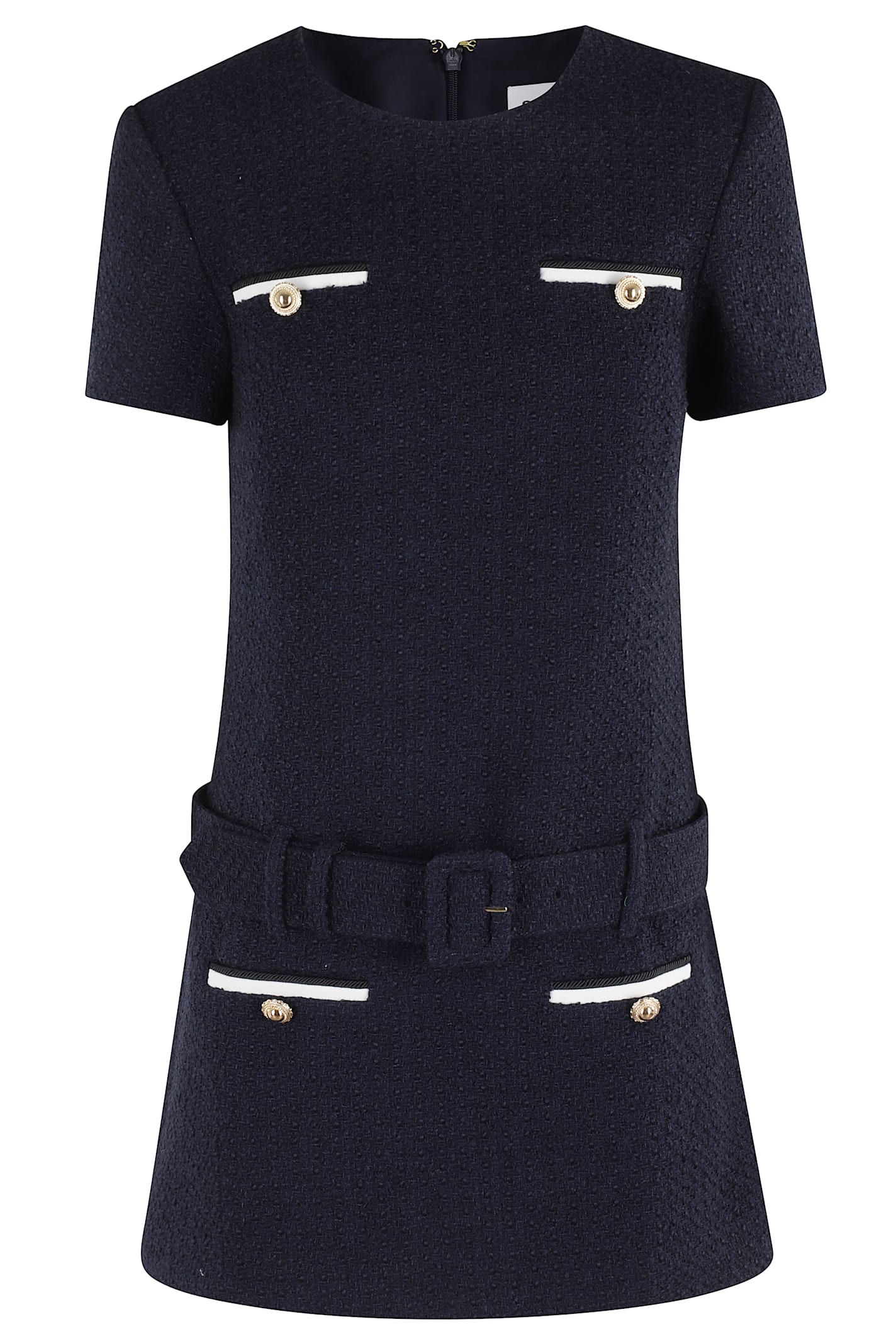Boucle Mini Dress