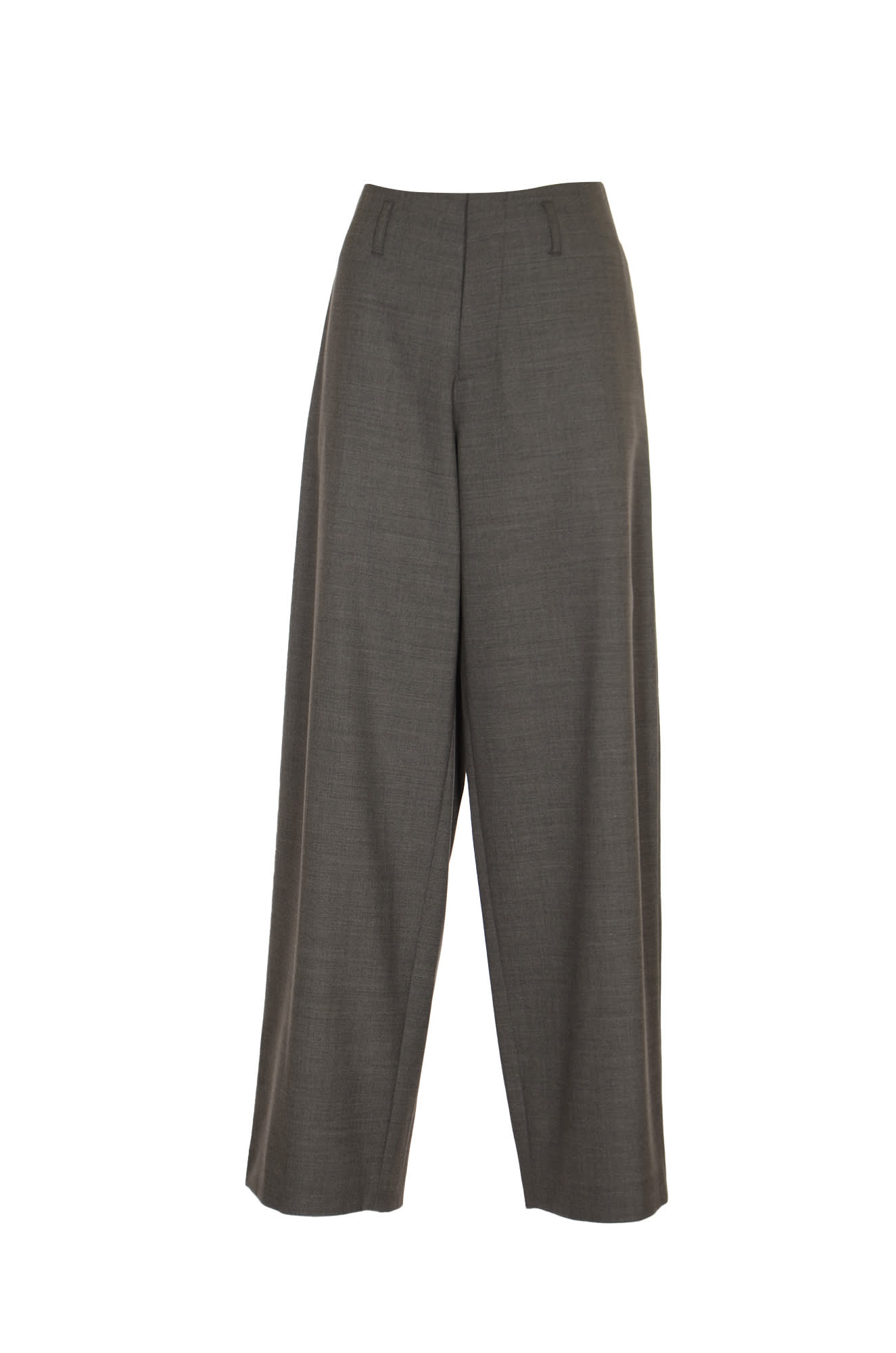 Shop Philosophy Di Lorenzo Serafini Oversized Trousers In Grey