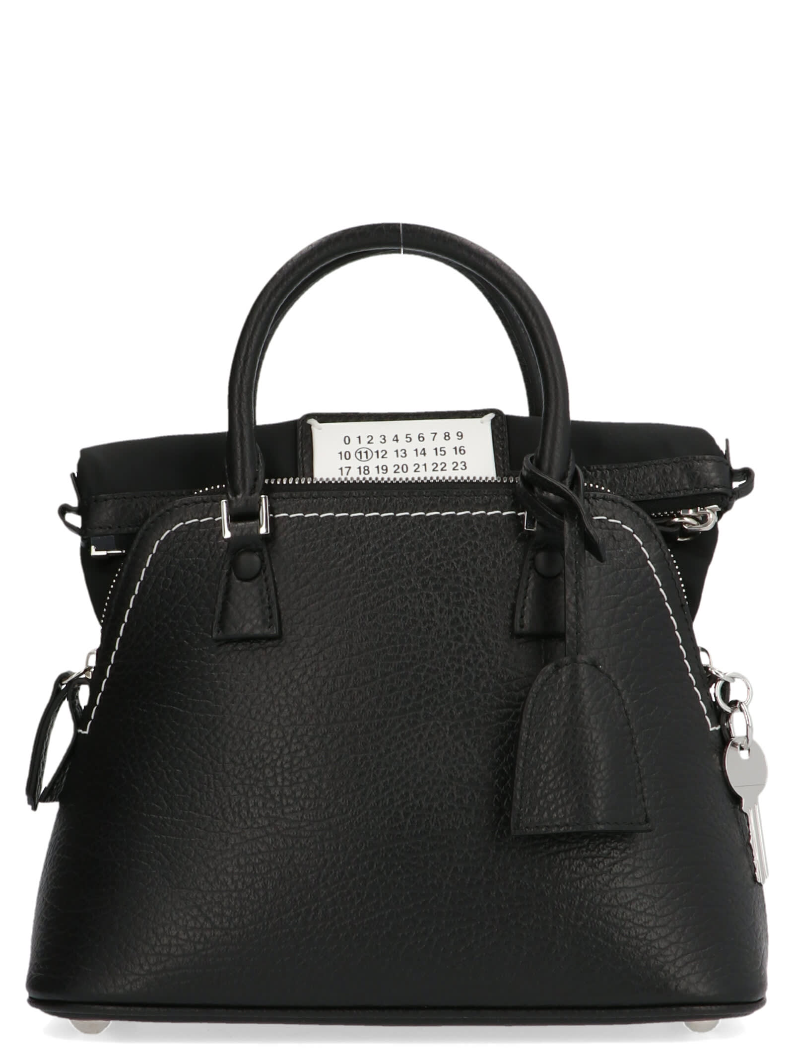 Shop Maison Margiela 5ac Mini Handbag In Black