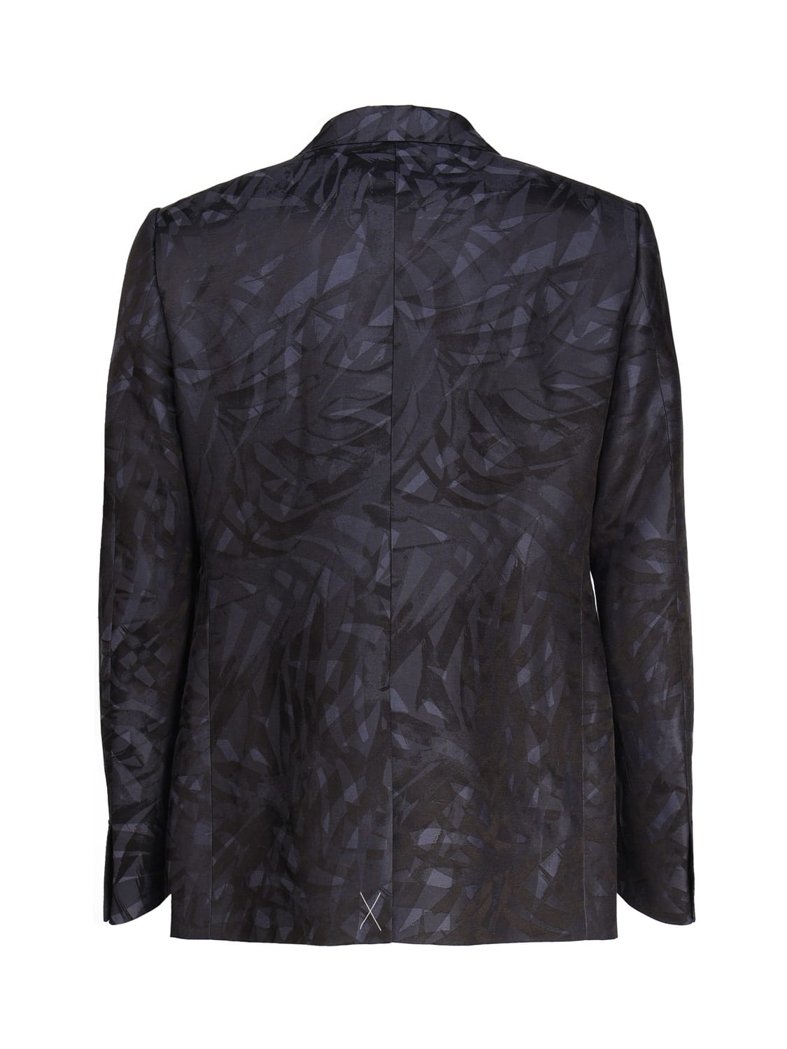 Shop Zegna Linen And Silk Elegant Jacket In Blue