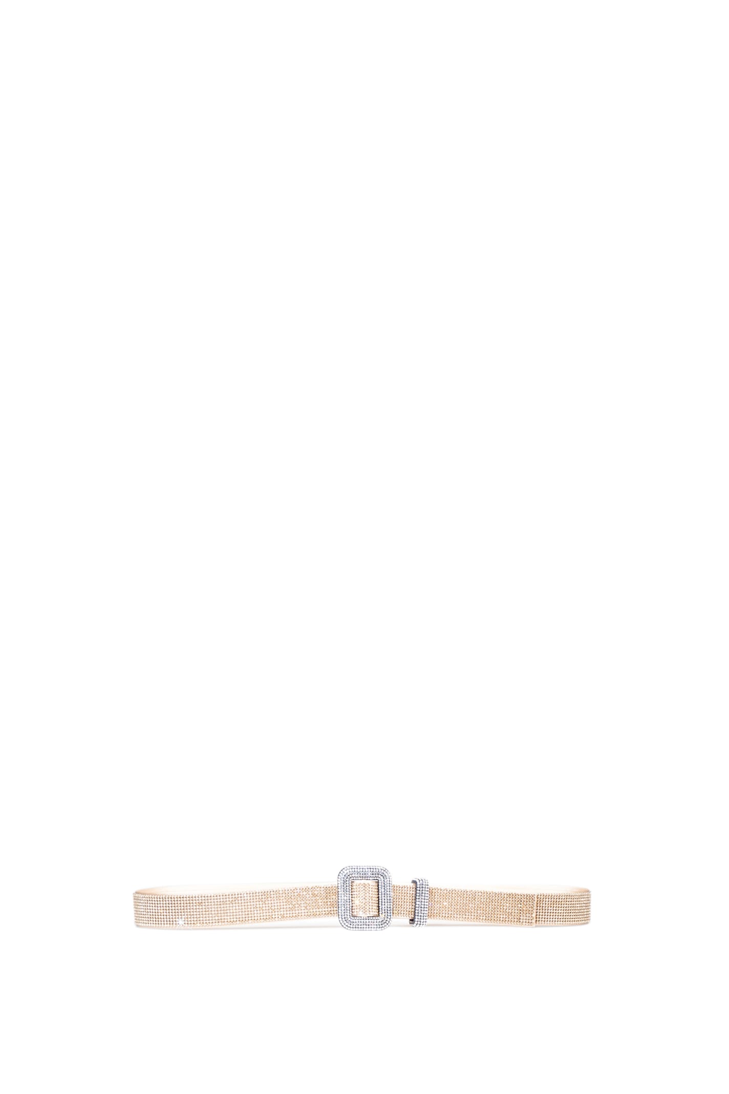 Shop Benedetta Bruzziches La Petite Shine On You Belt In Golden