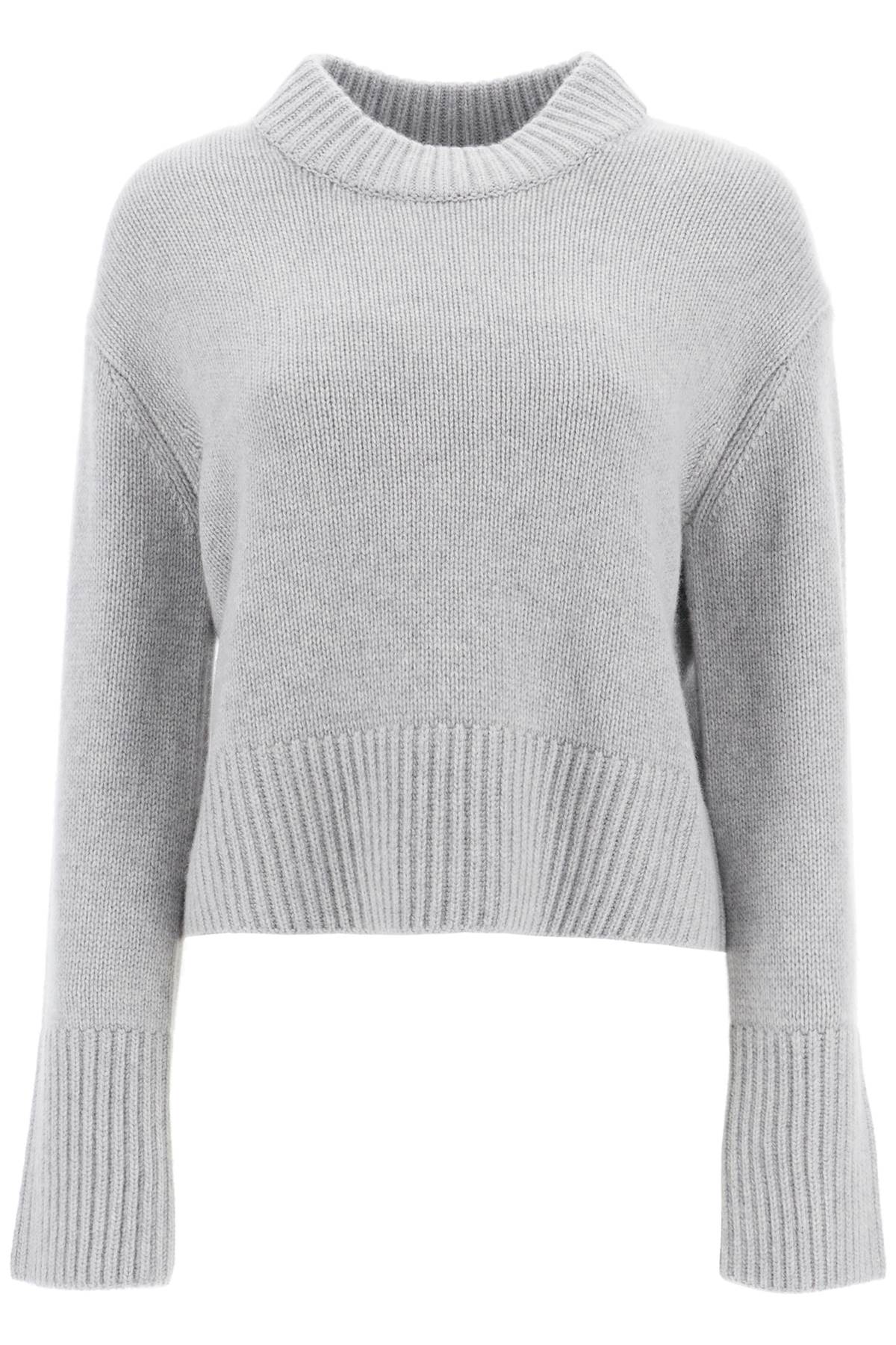 Shop Lisa Yang Cashmere Sony Pullover Sweater In Dove Grey (grey)