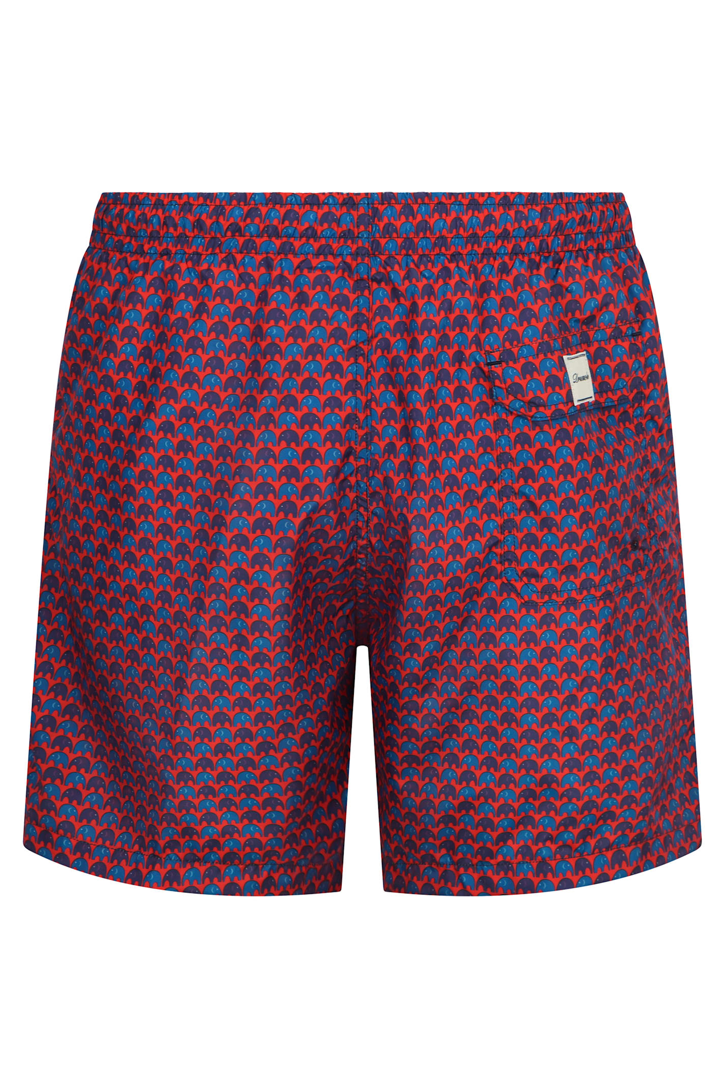 Drumohr Printed Swim Shorts In Multicolor