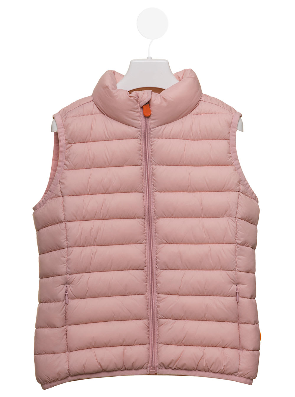 Save The Duck Kids Girls Pink Andy Padded Gilet