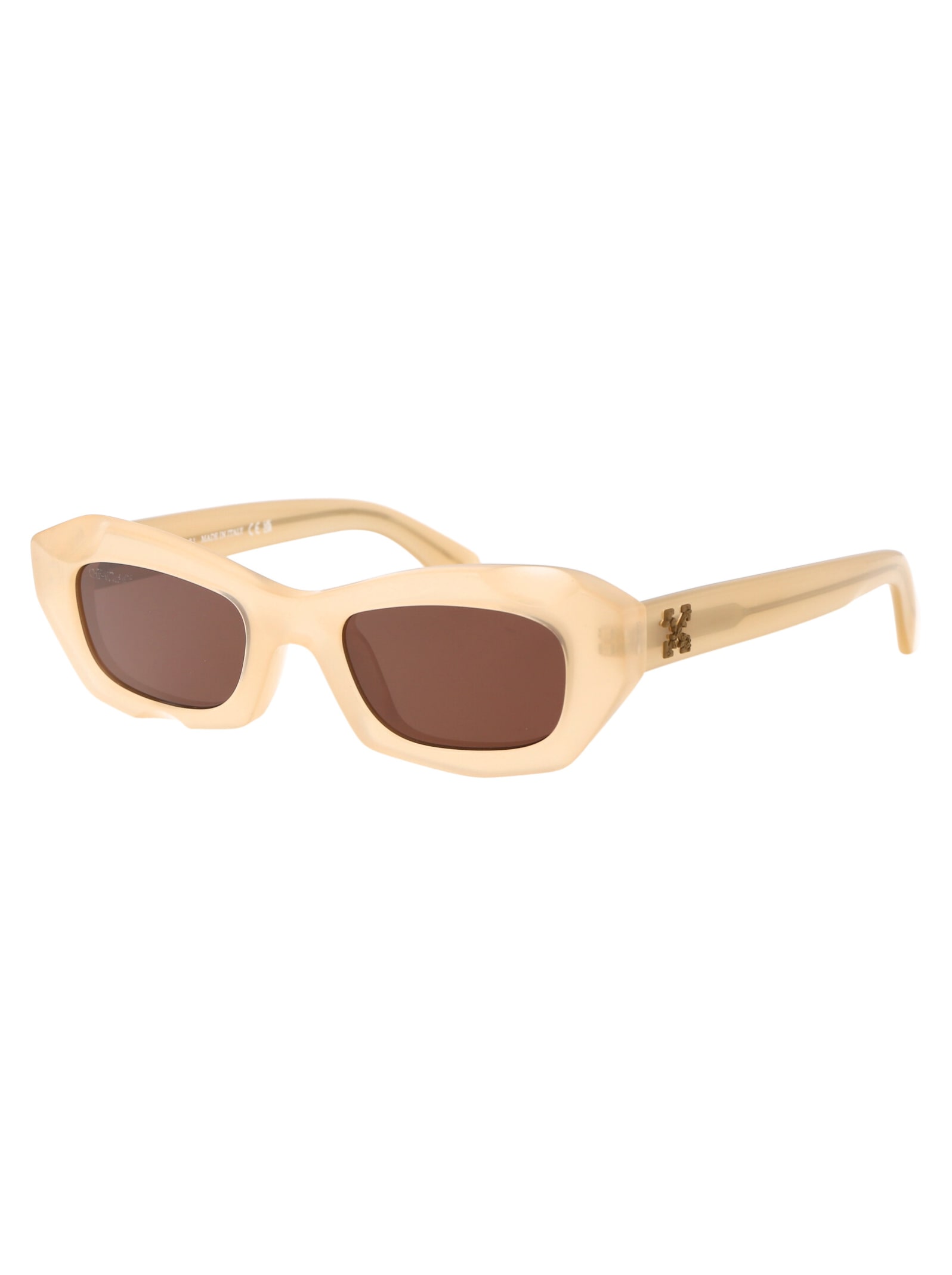 Shop Off-white Venezia Sunglasses In 1760 Sand