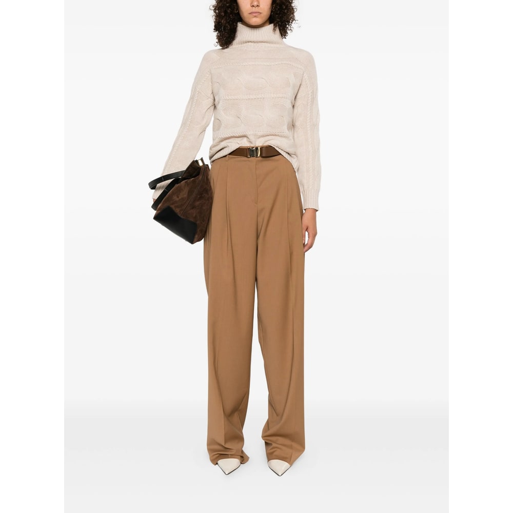Max Mara Sweater In Neutral