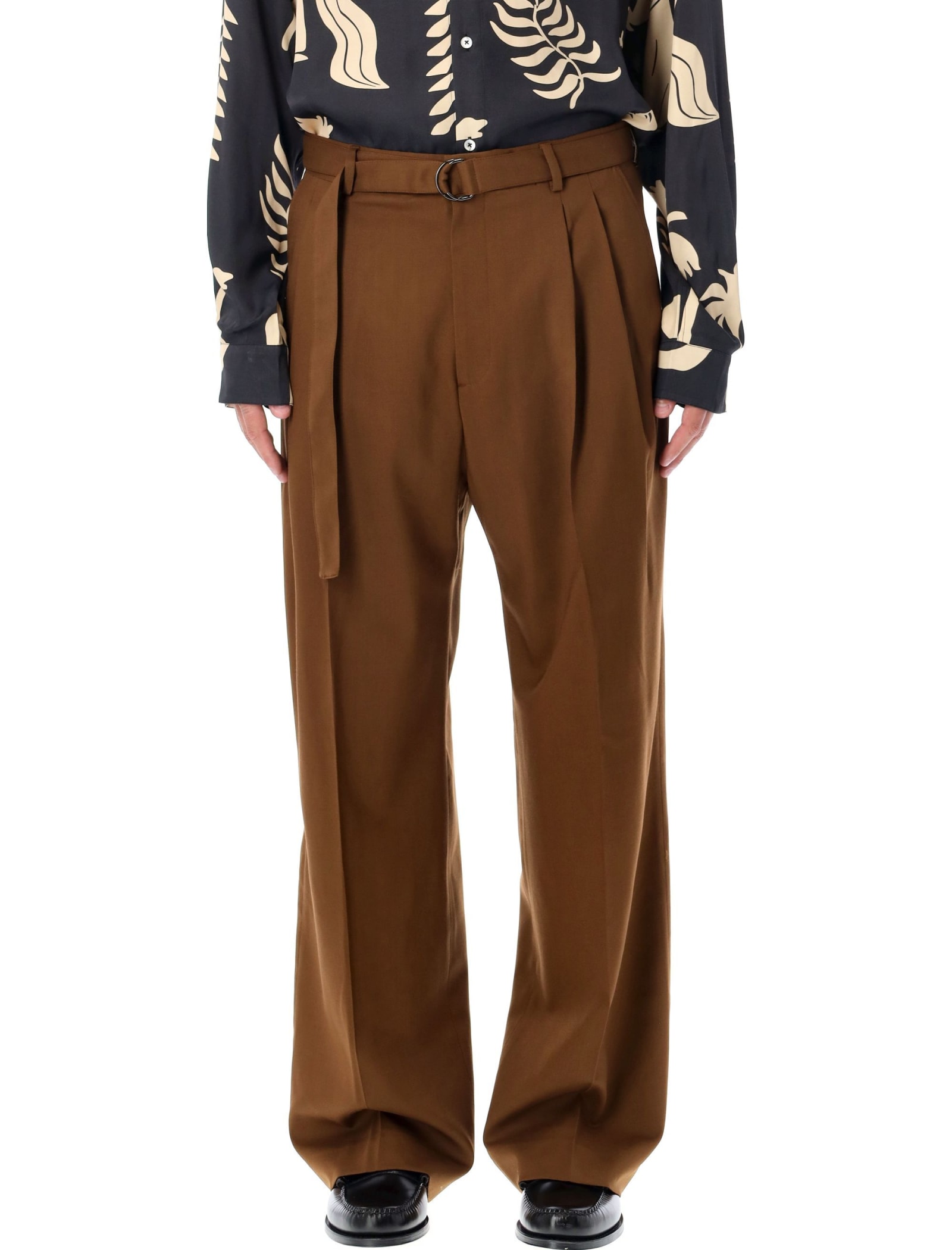 Omari Double Pleated Pant