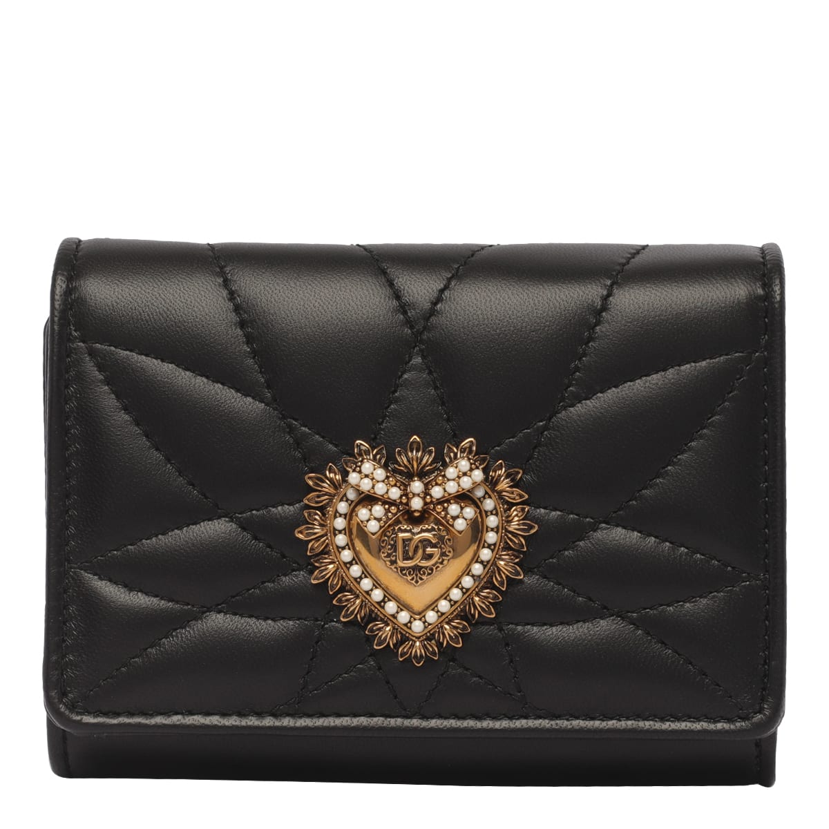 DOLCE & GABBANA SMALL CONTINENTAL DEVOTION WALLET