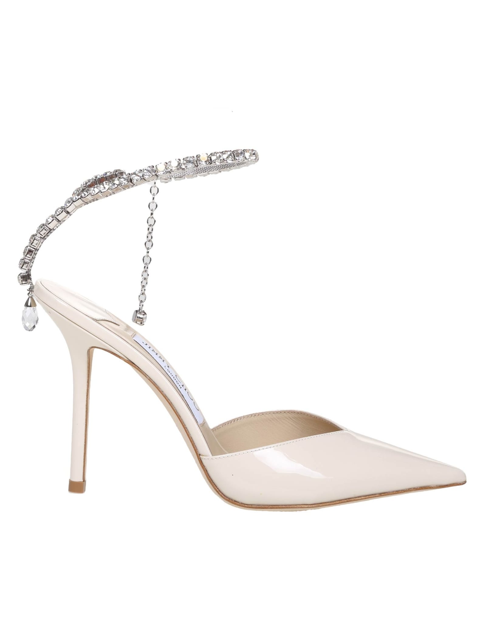 Jimmy Choo Pumps In Leather Color Ivory