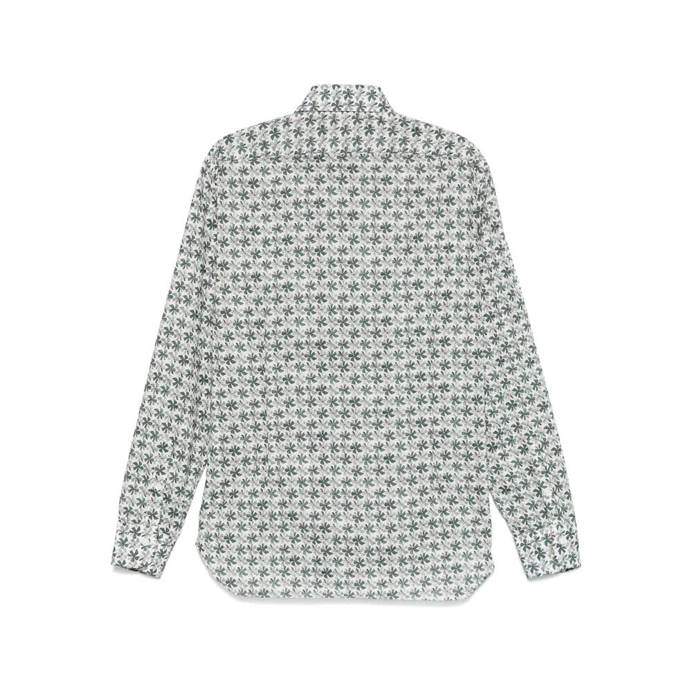 Barba Napoli Shirt In Gray