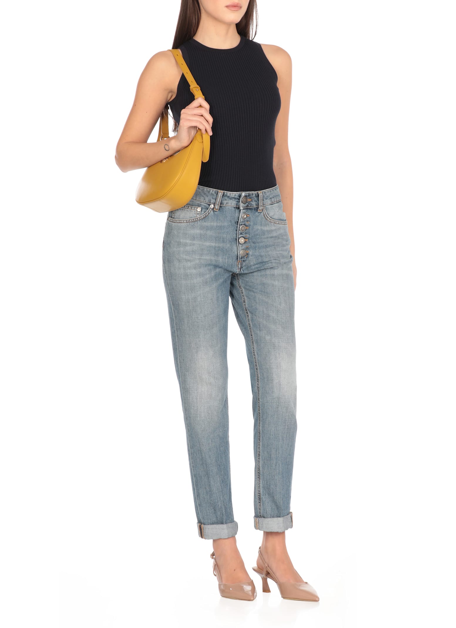 Dondup Koons Gioiello Jeans In Blue