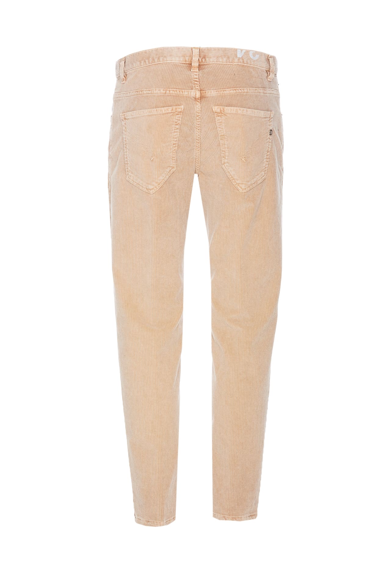 Shop Dondup Brighton Pants In Beige