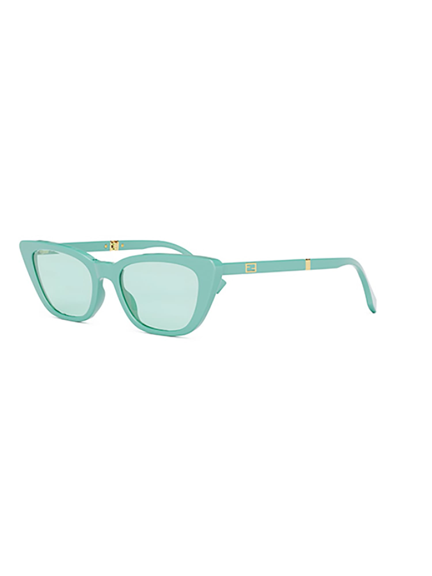 Shop Fendi Fe40089i Sunglasses In X