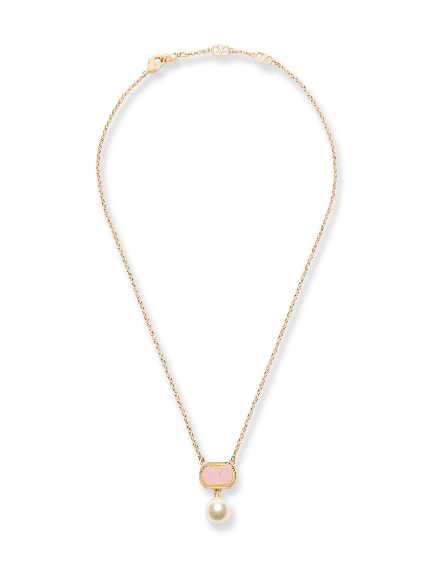 Ovalette Metal Necklace