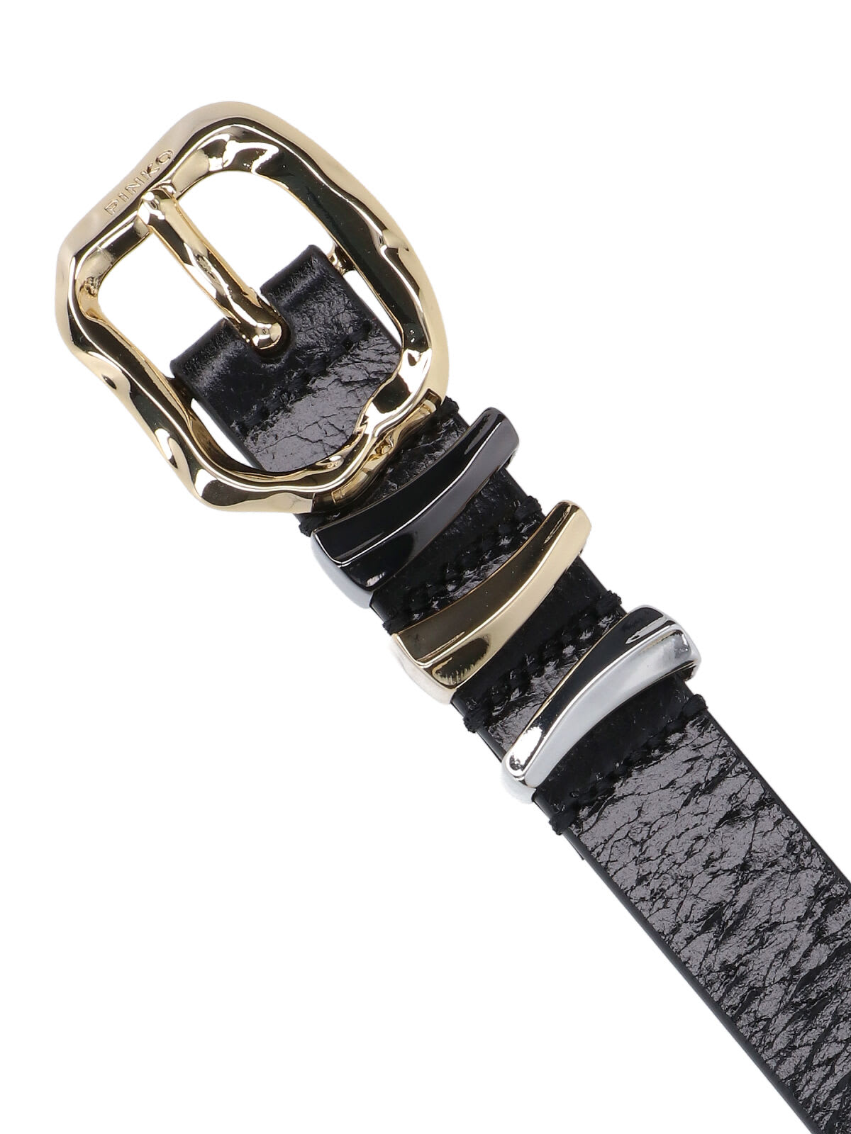 Pinko Leather Belt In Black